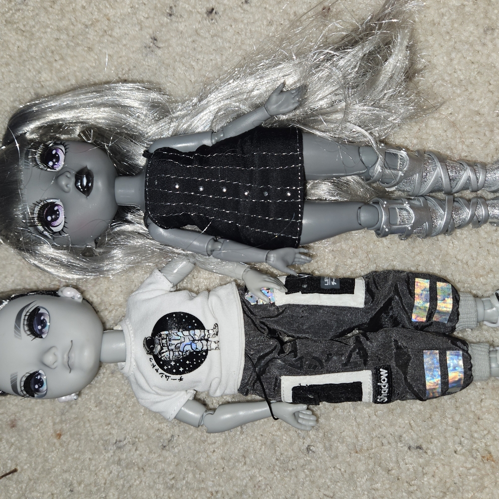 Shadow High Rainbow High Dolls Ash And Luna